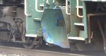 Conrail blue bleeding through?